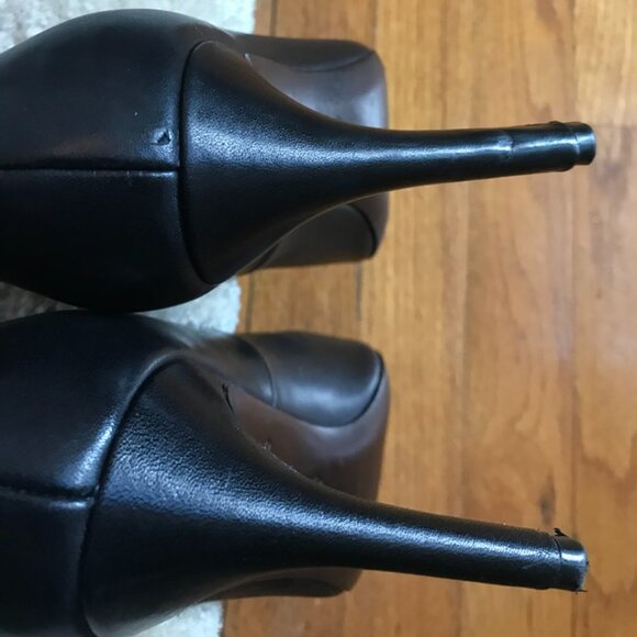 COLE HAAN - NIKE AIR Black Leather Heels/Pumps size 8C - Picture 10 of 10